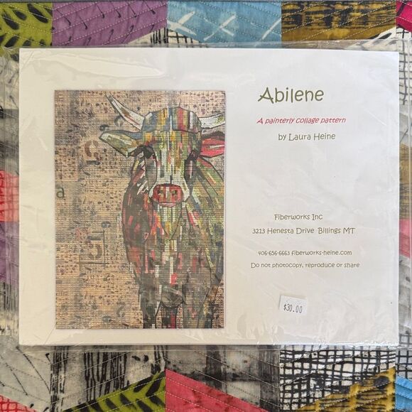 Other - Abilene Collage Pattern by Laura Heine